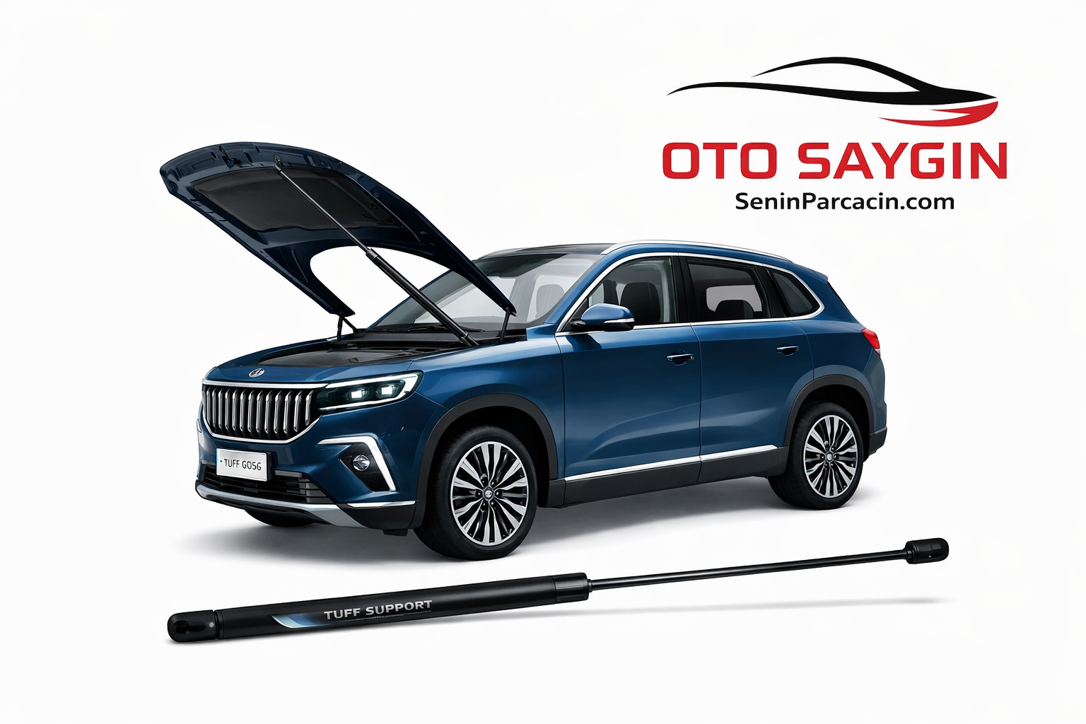 Togg T10X Motor Kaput Amortisörü